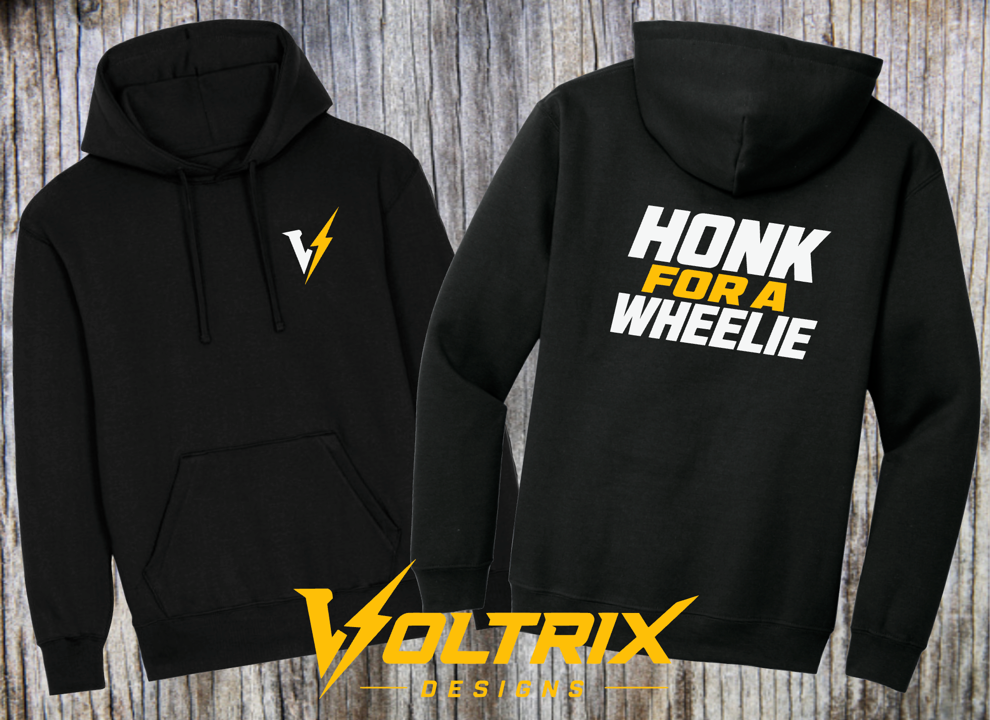 HONK FOR A WHEELIE HOODIE