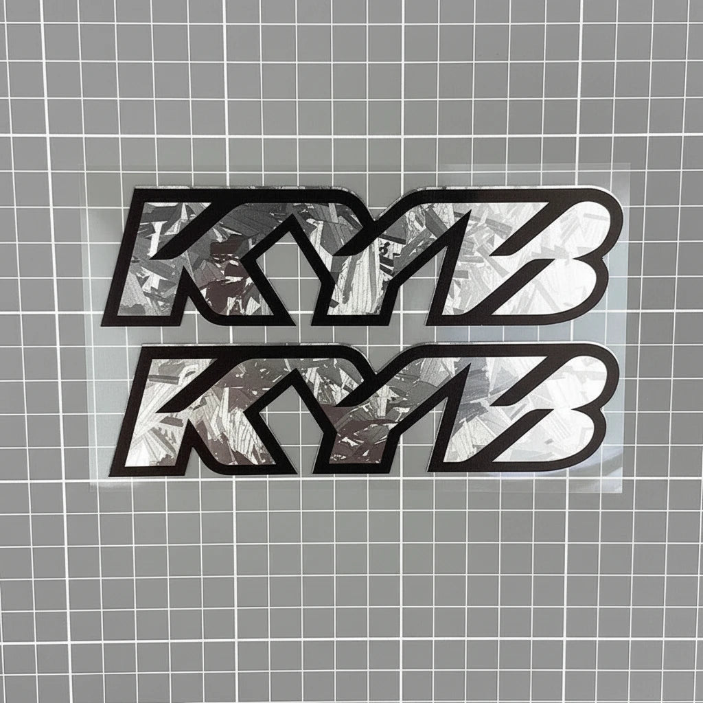 KYB FORK DECALS